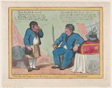 The Brave Tars of the Victory, and The Remains of the Lamented Nelson!, May 1, 1806., May 1, 1806. Creator: Thomas Rowlandson