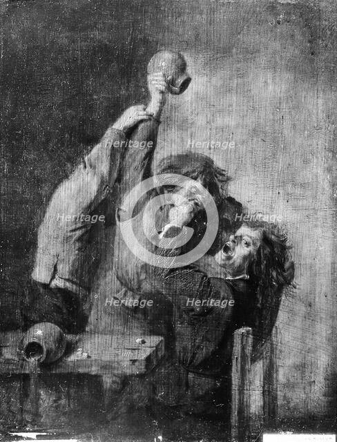 The Brawl. Creator: Copy after Adriaen Brouwer (Flemish, 17th century).