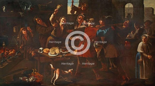 The Brawl. Creator: Cipper, Giacomo Francesco (1664-1736).