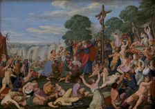 The Brazen Serpent, 1601-1642. Creator: Johann König