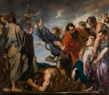 The Brazen Serpent, between 1618 and 1620. Creator: Anthony van Dyck