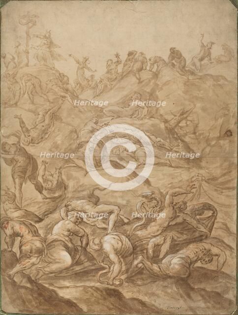 The Brazen Serpent. Creator: Jacopo Tintoretto.