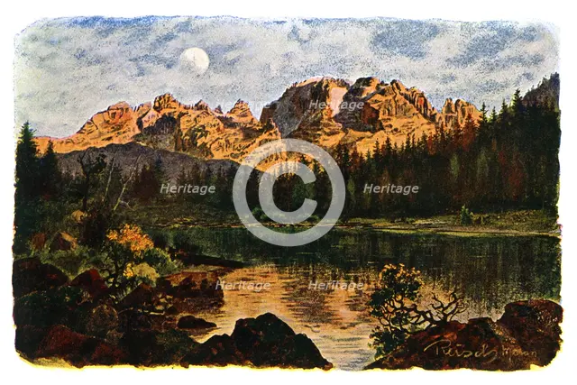 The Brenta Group, 1901. Artist: CM Reisch