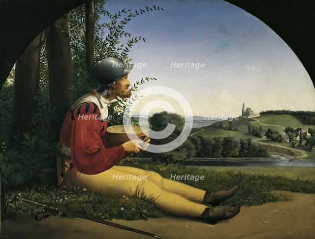 The bread cutter, 1823. Creator: Moritz von Schwind.