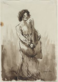 The Bread Carrier, fourth quarter 19th century or first quarter 20th century. Creator: Théophile Alexandre Steinlen (Swiss, 1859-1923)