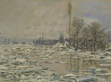 The Break-Up of the Ice, 1880. Creator: Monet, Claude (1840-1926)