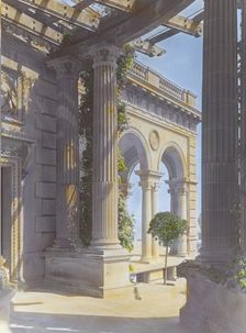 "The Breakers," Cornelius Vanderbilt II house, 44 Ochre Point Avenue, Newport, Rhode Island, 1914. Creator: Frances Benjamin Johnston