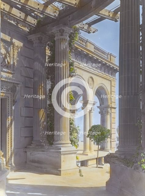 "The Breakers," Cornelius Vanderbilt II house, 44 Ochre Point Avenue, Newport, Rhode Island, 1914. Creator: Frances Benjamin Johnston.