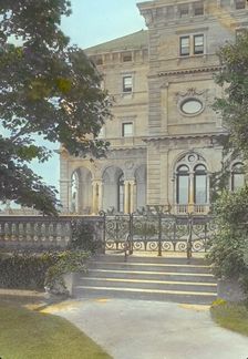 "The Breakers," Cornelius Vanderbilt II house, 44 Ochre Point Avenue, Newport, Rhode Island, 1914. Creator: Frances Benjamin Johnston