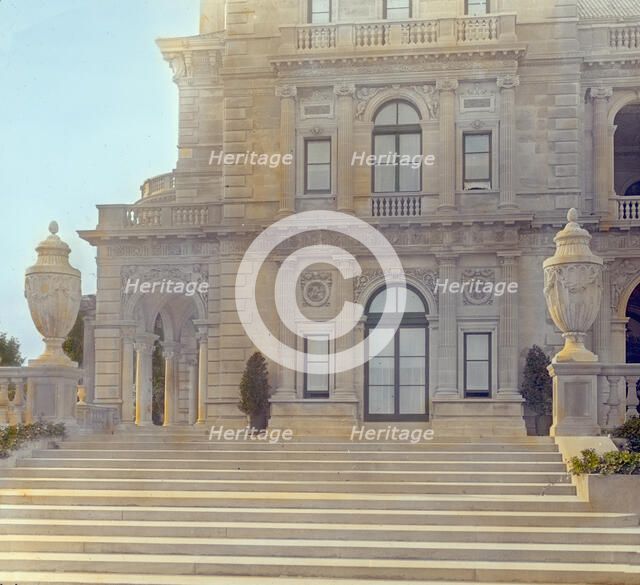 "The Breakers," Cornelius Vanderbilt II house, 44 Ochre Point Avenue, Newport, Rhode Island, 1914. Creator: Frances Benjamin Johnston.