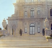 "The Breakers," Cornelius Vanderbilt II house, 44 Ochre Point Avenue, Newport, Rhode Island, 1914. Creator: Frances Benjamin Johnston