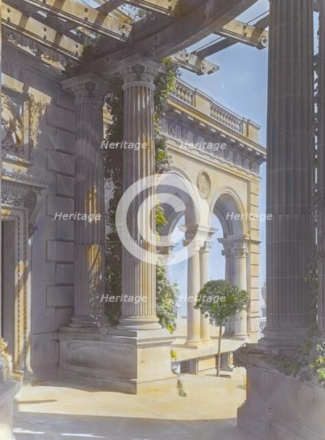 "The Breakers," Cornelius Vanderbilt II house, 44 Ochre Point Avenue, Newport, Rhode Island, 1914. Creator: Frances Benjamin Johnston.