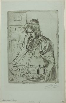 The Breakfast, 1898. Creator: Anders Leonard Zorn