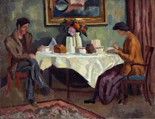 The Breakfast Table, c1918. Creator: Roger Fry