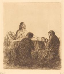 The Breaking of the Bread, 1902/1907. Creator: Jean Louis Forain