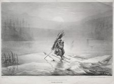 The Breaking Ice, Souvenir of Norway. Creator: Gustave Doré (French, 1832-1883)