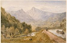The Brecon Beacons, c1830-1859. Creator: Joseph Murray Ince