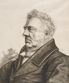 The Breton archaeologist Louis Jacques Marie Bizeul, after a photograph, 1861. Creator: Charles Meryon