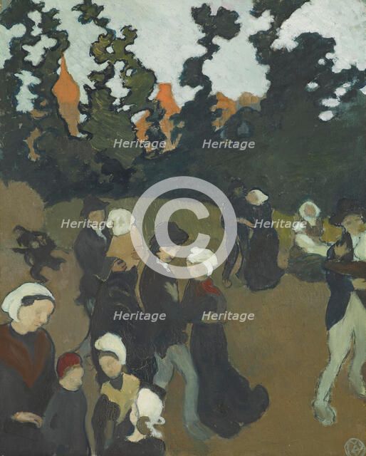 The Breton Dance, about 1891. Creator: Maurice Denis.