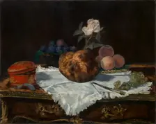 The Brioche, 1870. Creator: Edouard Manet