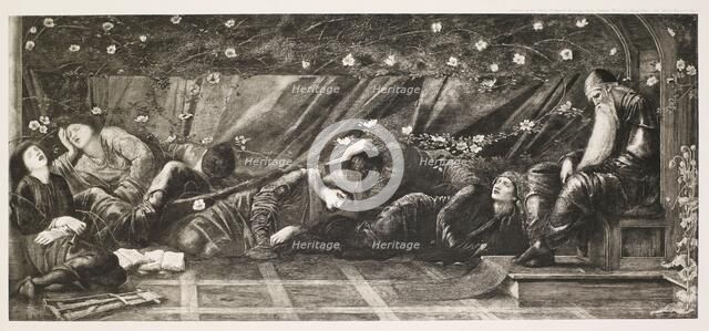 The Briar Rose Series - The Council Chamber (II), c1870s, (1900). Creator: Unknown.