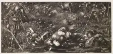 The Briar Rose Series - The Knight Enters the Briar wood (I), c1870s, (1900). Creator: Unknown