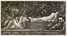 The Briar Rose Series - The Rose Bower/ The Sleeping Beauty (III), c1870s, (1900). Creator: Unknown
