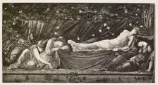 The Briar Rose Series - The Rose Bower/ The Sleeping Beauty (III), c1870s, (1900). Creator: Unknown