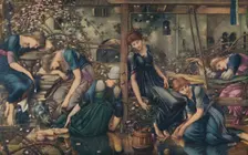 The Briar Rose; The Garden Court c1890, (1922). Creator: Sir Edward Coley Burne-Jones