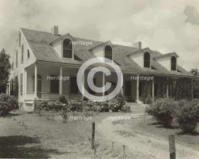 The Briars, Natchez vic., Adams County, Mississippi, 1938. Creator: Frances Benjamin Johnston.