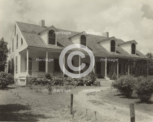 The Briars, Natchez vic., Adams County, Mississippi, 1938. Creator: Frances Benjamin Johnston.