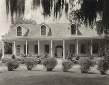 The Briars, Natchez vic., Adams County, Mississippi, 1938. Creator: Frances Benjamin Johnston