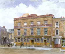 The Bricklayers Arms Inn, Old Kent Road, Southwark, London, 1880. Artist: John Crowther