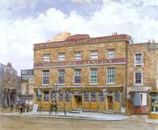 The Bricklayers Arms Inn, Old Kent Road, Southwark, London, 1880. Artist: John Crowther