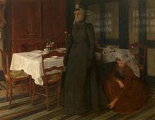 The Bridal Dress, c1890s. Creator: Charles Mertens