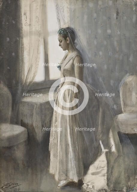 The Bride, 1886. Creator: Anders Leonard Zorn.