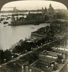 "The Bride of the Sea" - outlook S.W. from the Campanile, Venice, Italy, c1909. Creator: Unknown