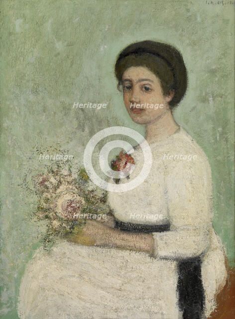 The Bride Josine, 1902-1920. Creator: Jakob Smits.