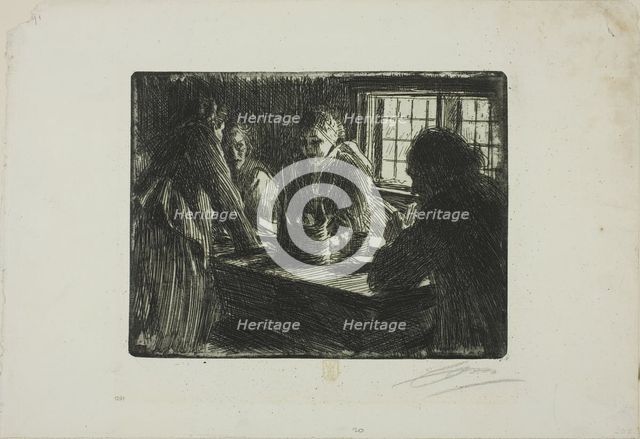 The Bride's-Maid, 1905. Creator: Anders Leonard Zorn.