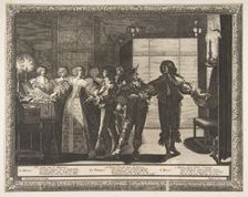 The Bride Taken Home (La Mariée reconduite chez elle), 1633. Creator: Abraham Bosse