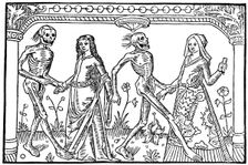 The Bride, the Daughter of Joy and their dead Selves, 1486 (1964). Artist: Anon