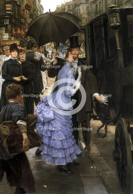 'The Bridesmaid', 1883-1885.  Artist: James Tissot