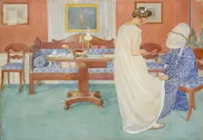 The Bridesmaid, 1908. Creator: Carl Larsson