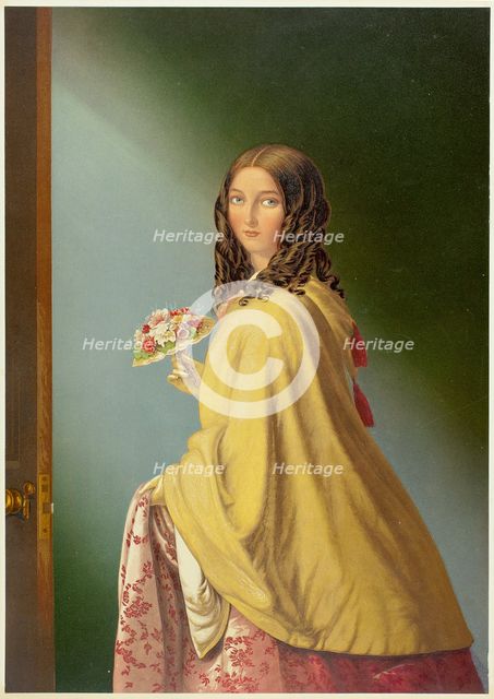 The Bridesmaid, n.d. Creator: George Baxter.