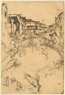 The Bridge, 1879/1880. Creator: James Abbott McNeill Whistler