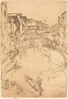 The Bridge, 1879/1880. Creator: James Abbott McNeill Whistler