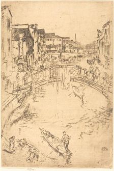 The Bridge, 1879/1880. Creator: James Abbott McNeill Whistler