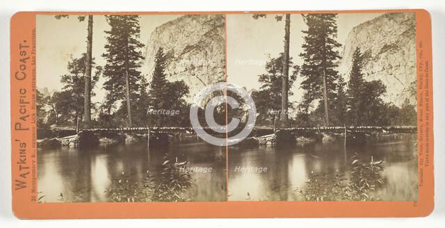 The Bridge, Yosemite, 1861/76. Creator: Carleton Emmons Watkins.