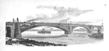 The Bridge across the Mississippi at St. Louis 1883