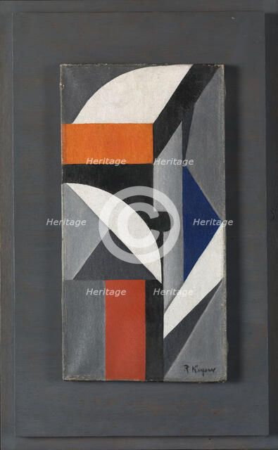 The Bridge and the Clock, c1925. Creator: Ragnhild Keyser.